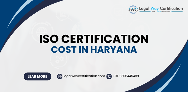 ISO certification cost in Haryana